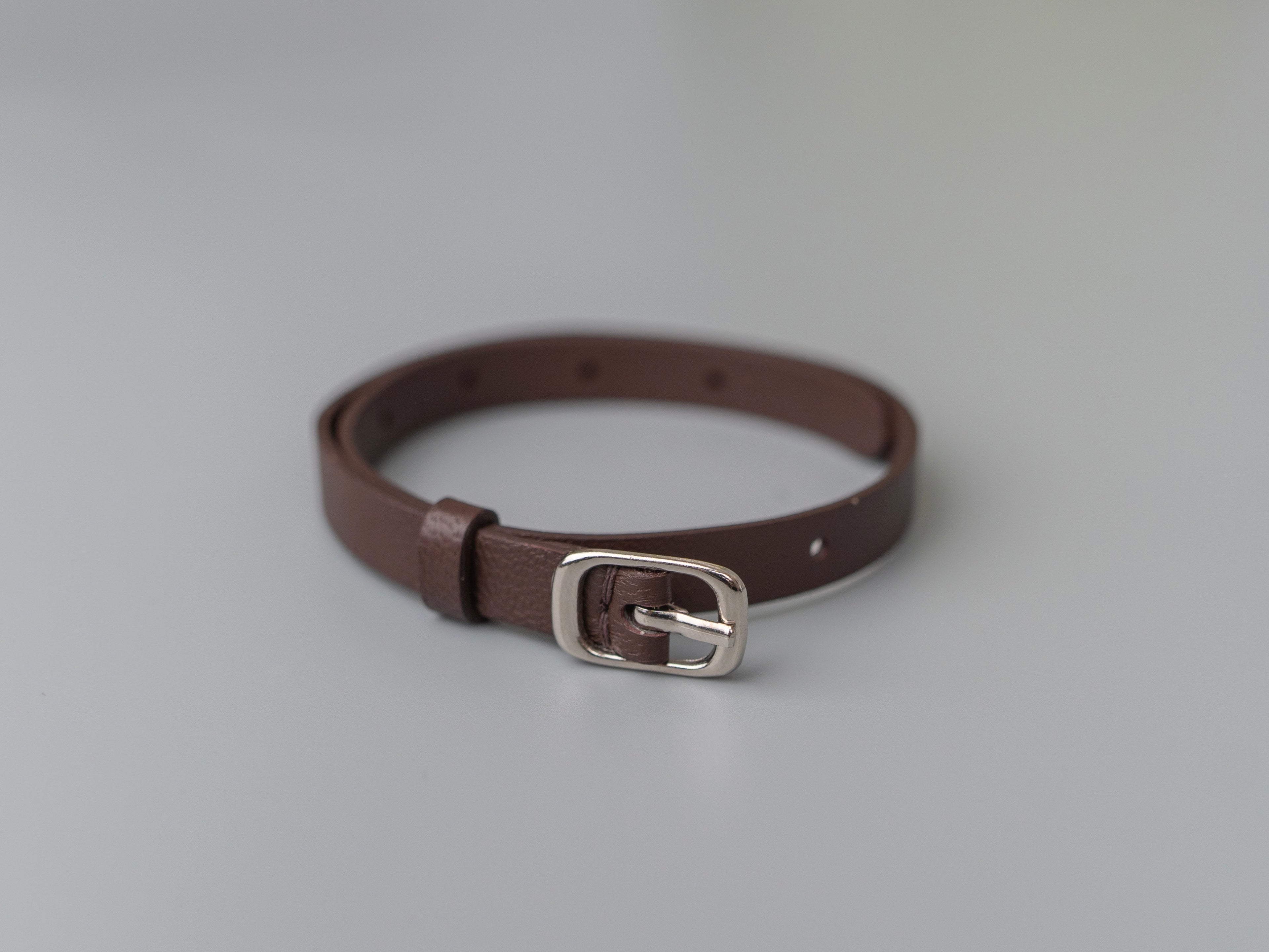 Leather belt