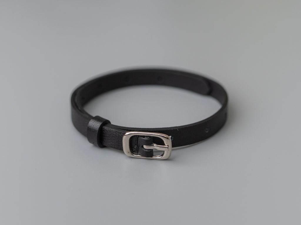 Leather belt