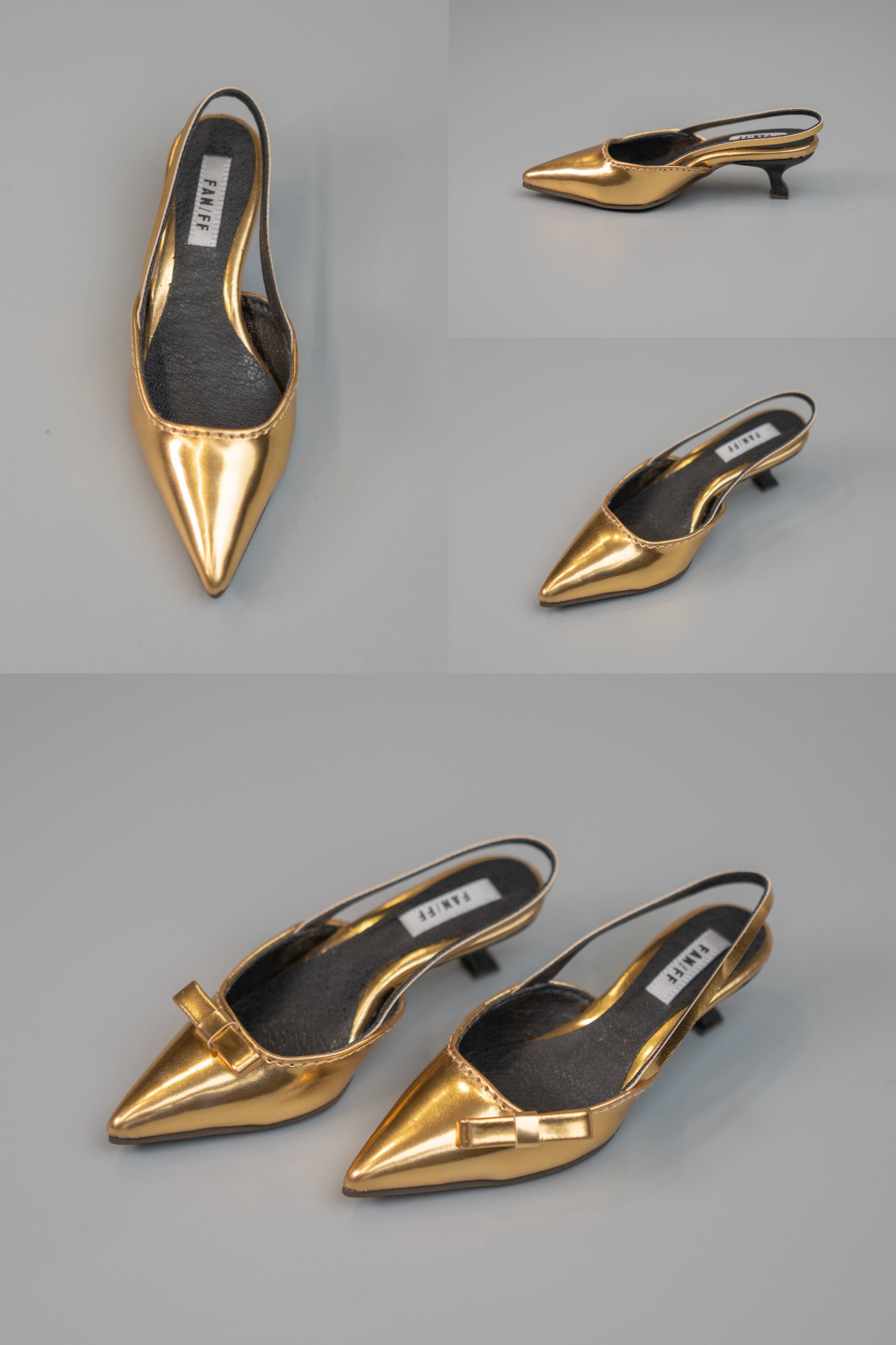 Kitten Heeled Slingback