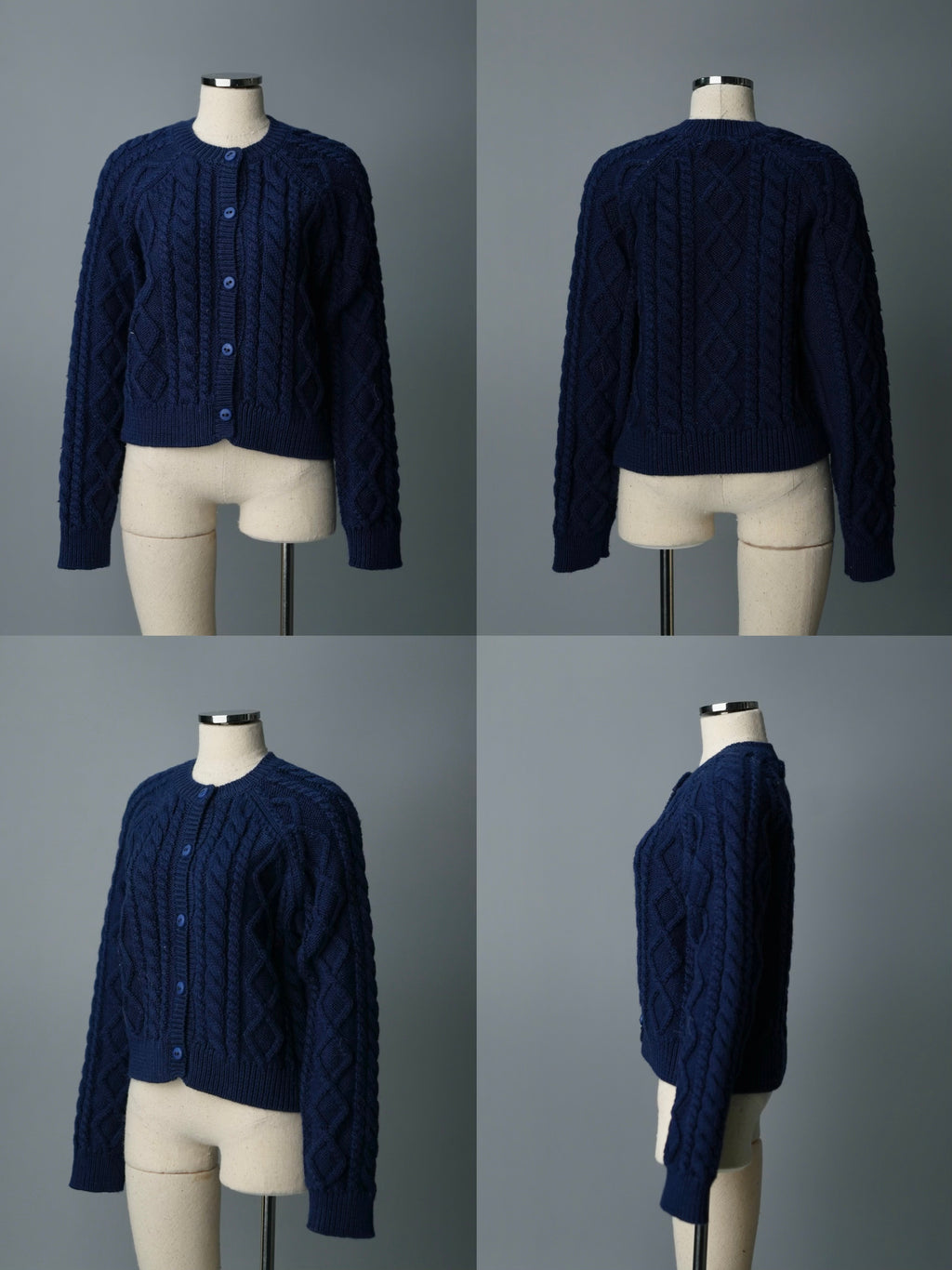 Cable-Knit Cardigan