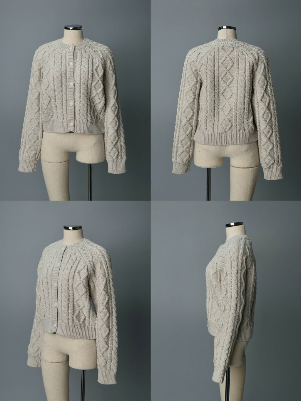 Cable-Knit Cardigan