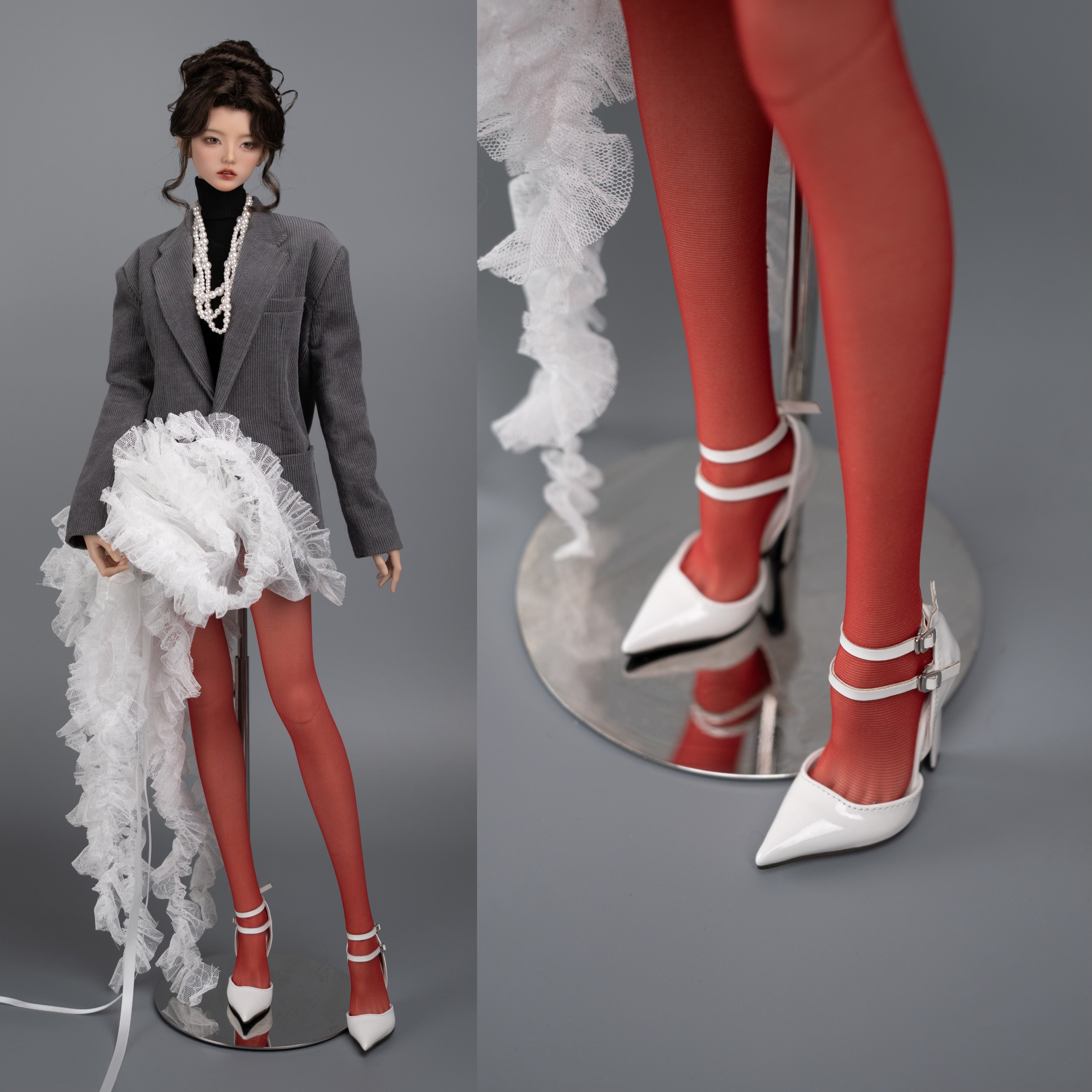 Pointed-Toe Heels(Super high heeled feet only)