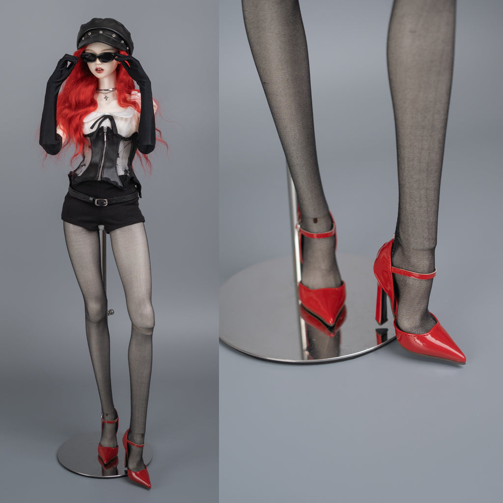 Pointed-Toe Heels(Super high heeled feet only)