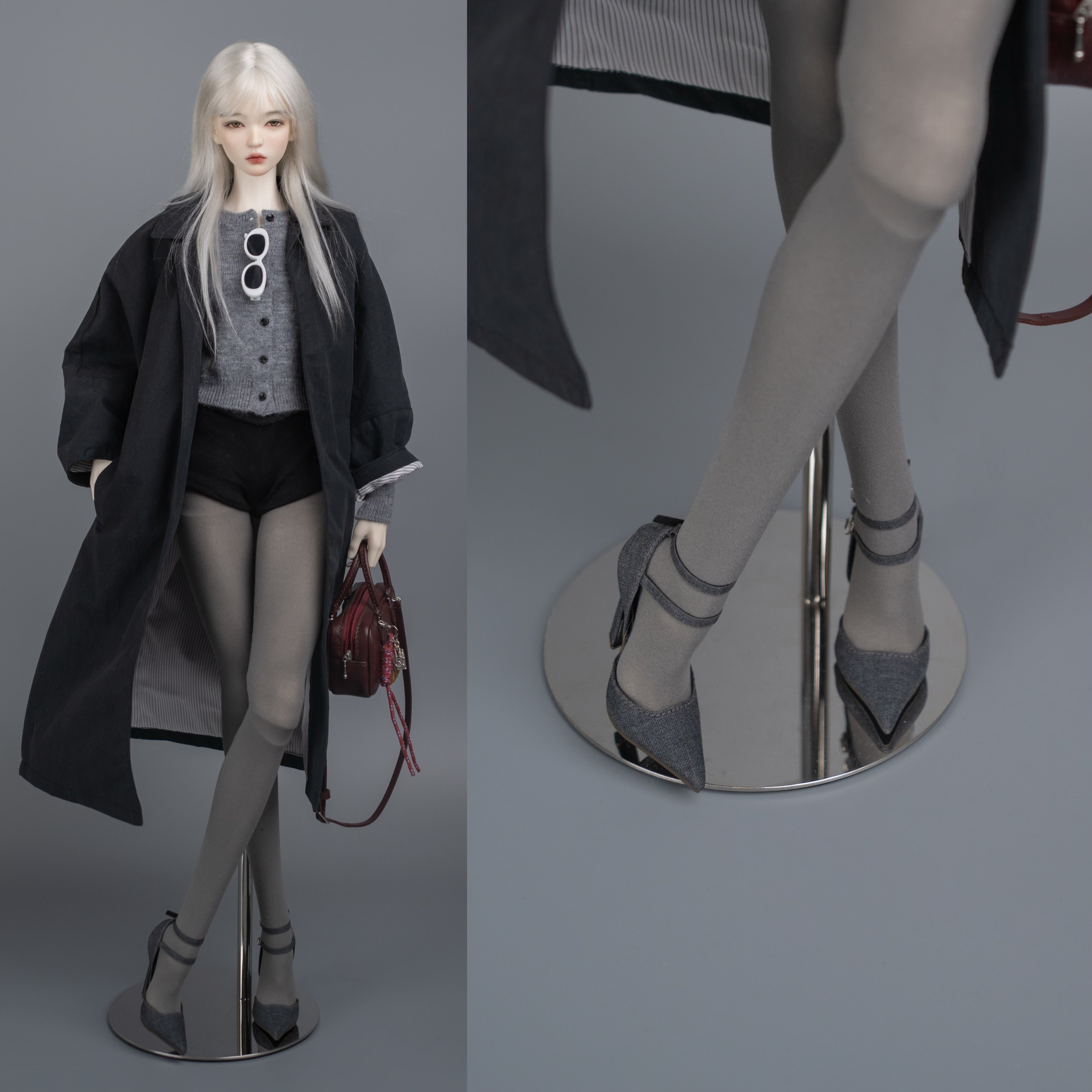 Pointed-Toe Heels(Super high heeled feet only)